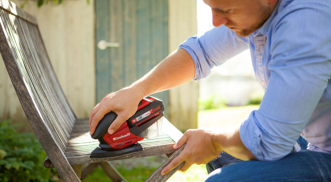 Einhell TE-OS 18 Li Delta Sander Review: Cordless Freedom