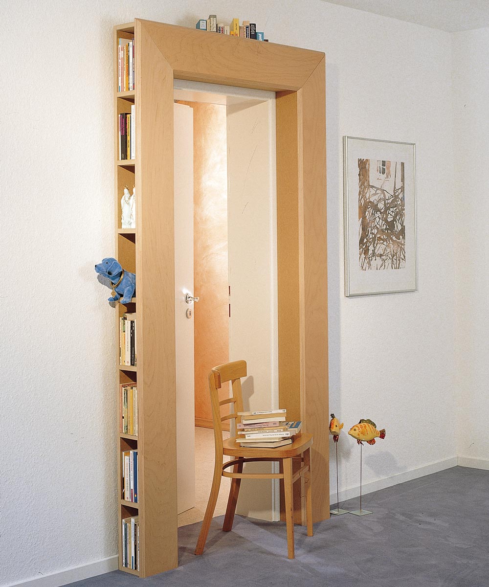 Bridge Bookshelf: Build It Around Your Door