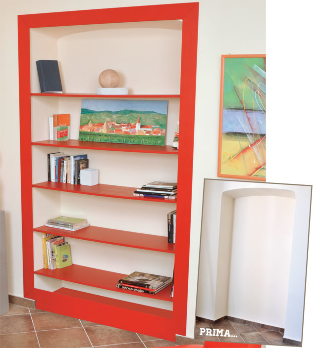 DIY Bookshelf: Build a Custom Bookcase in a Niche Step by Step