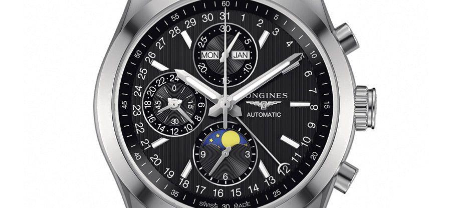 Longines Conquest Classic Moonphase, an equestrian classic - grandgoldman.com