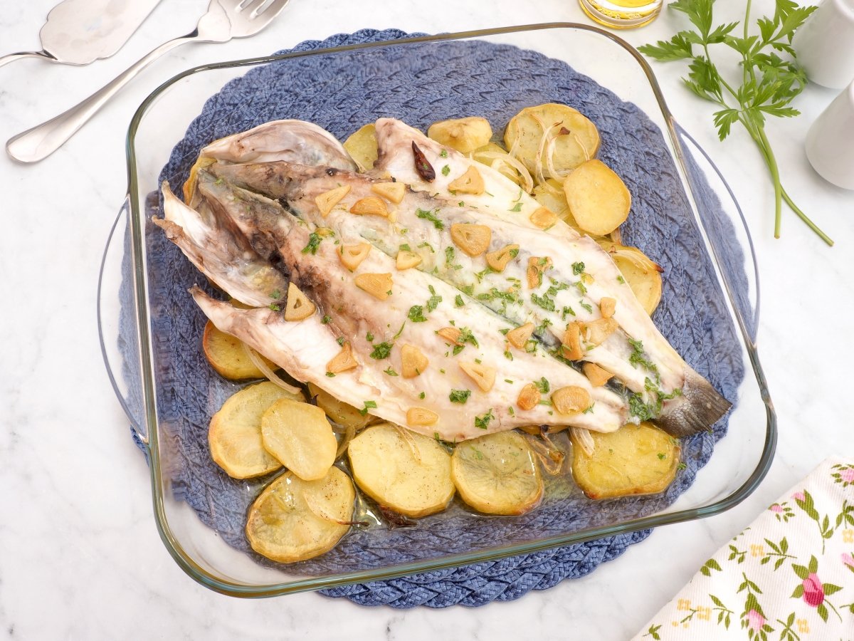 Baked Sea Bass Recipe: Spanish Back-Baked Fish Delight