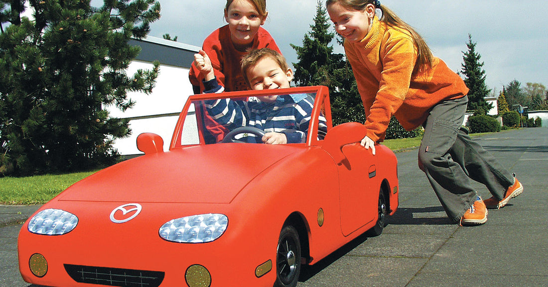 How to Build a DIY Toy Car: 36 Illustrated Photos