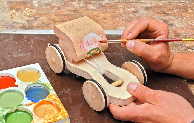 DIY Wooden Toy Car: Build a Classic Elastic-Powered Racer