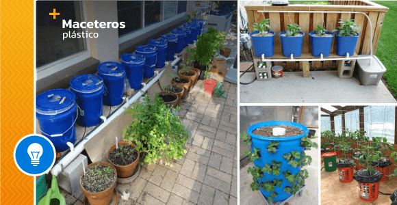 Cultivation system made with plastic drums - grandgoldman.com
