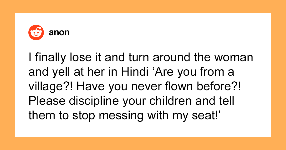 Man Loses His Calm During The Flight And Yells At A Woman On The Plane Who Fails To Discipline Her Kids During The Flight - grandgoldman.com