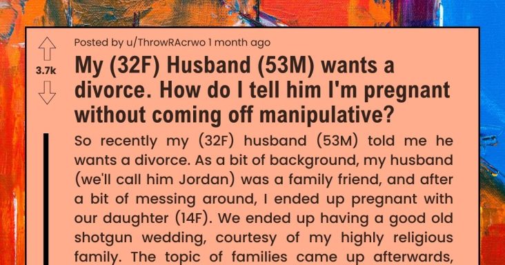 Wife Isn’t Sure How To Tell Her Husband She Is Pregnant After He Serves Her Divorce Papers - grandgoldman.com