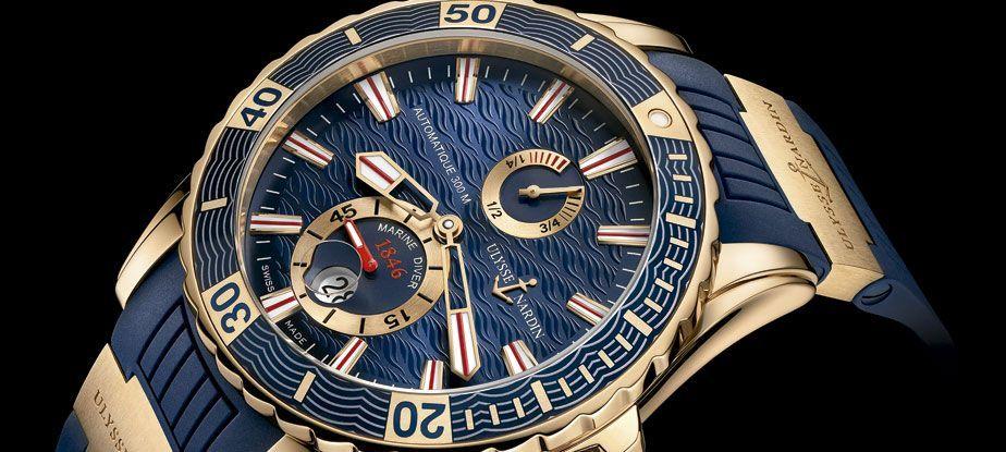 Marine Diver 18 carats, luxury in the depths - grandgoldman.com