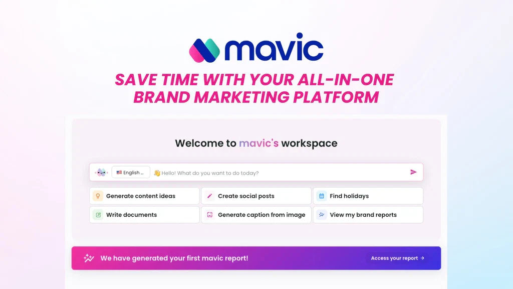 Mavic review app software 