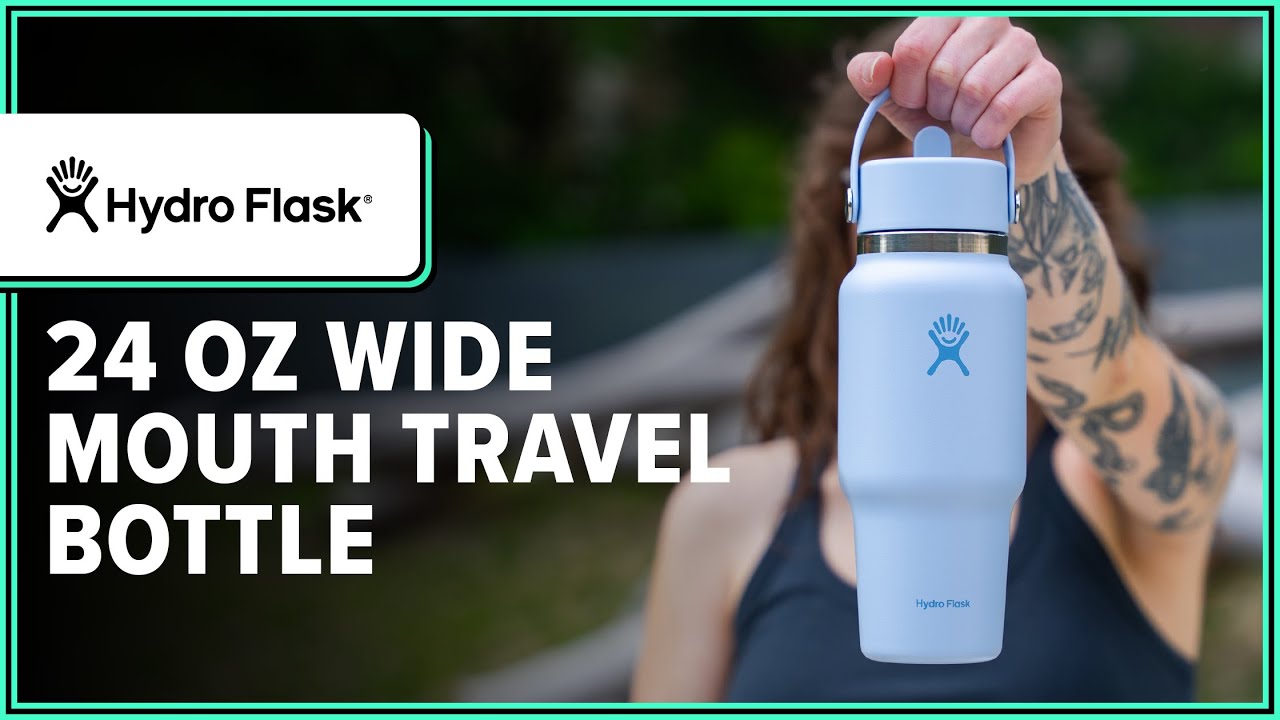 Hydro Flask Wide Mouth Straw Lid Water Bottle Review - grandgoldman.com