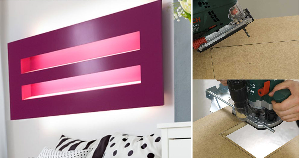 DIY Glowing Plexiglass Shelves: A Step-by-Step Guide