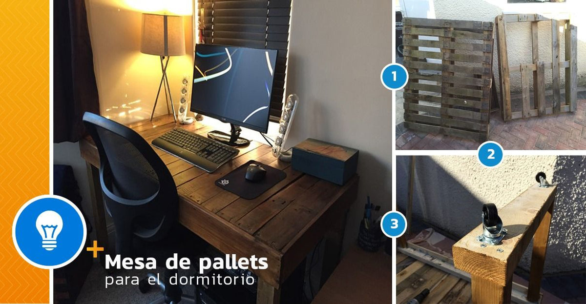 Perfect pallet table for your bedroom - grandgoldman.com