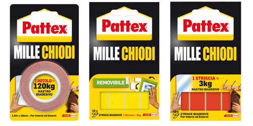 Pattex Millechiodi Double-Sided Tape: Strong & Removable Options