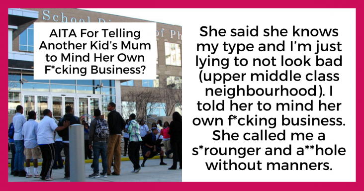 Redditor Asks If They Are Rude For Telling Another Kid’s Mum To Mind Her Own Business