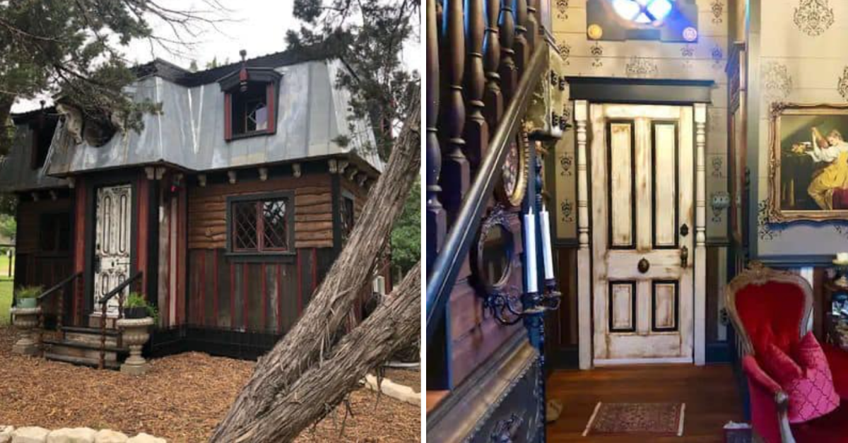 This Mini Mansion Is Every Goth’s Childhood Dream Combined Into One