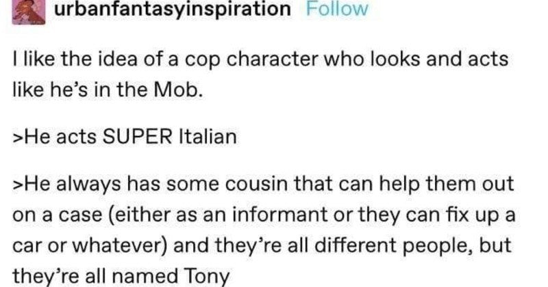 The Extremely Suspicious Not-Mob Guy – A Hilarious Tumblr Thread