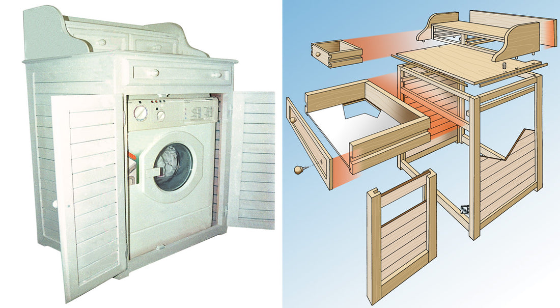 DIY Washing Machine Cabinet | Complete Building Guide