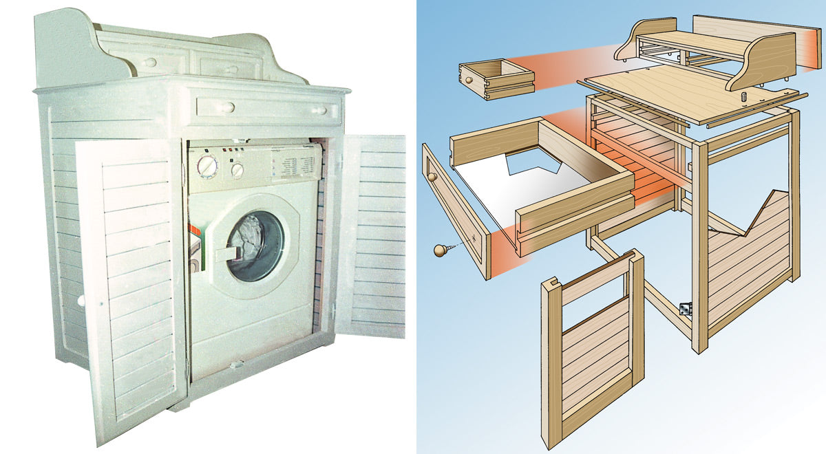 DIY Washing Machine Cabinet | Complete Building Guide