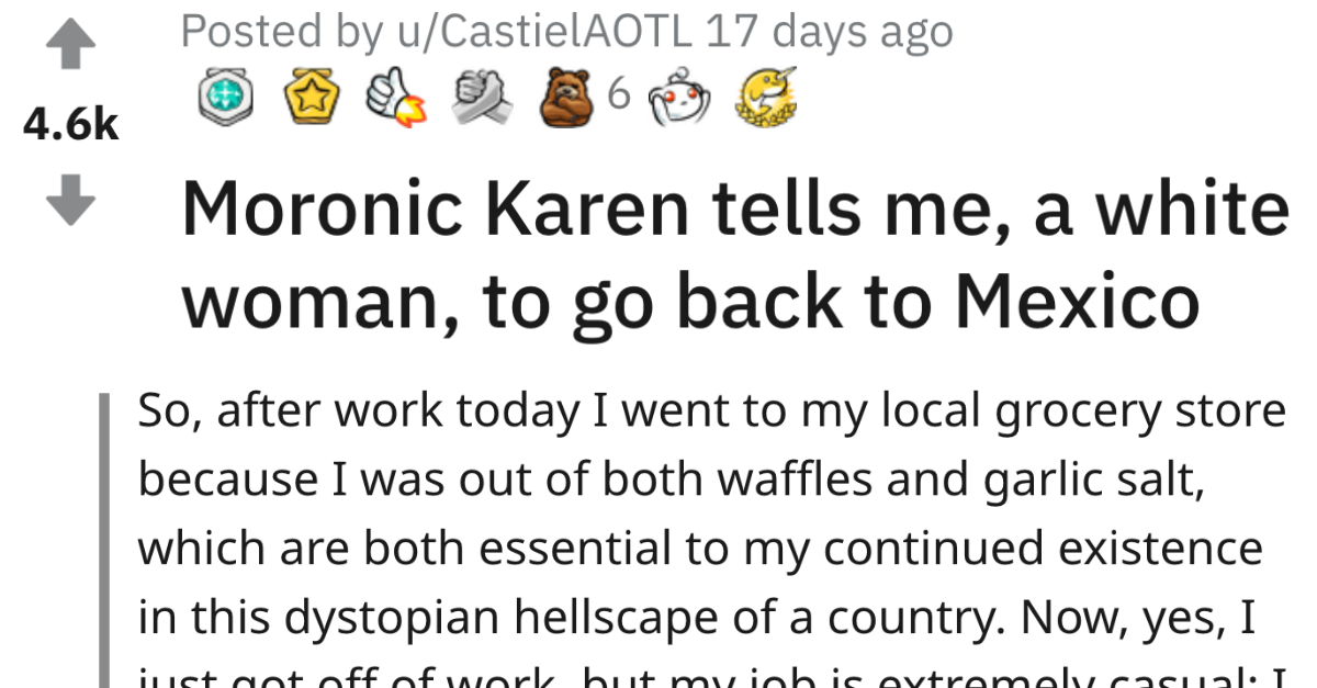 Karen Tries To Humiliate This Woman But Other Customers Put Her In Place