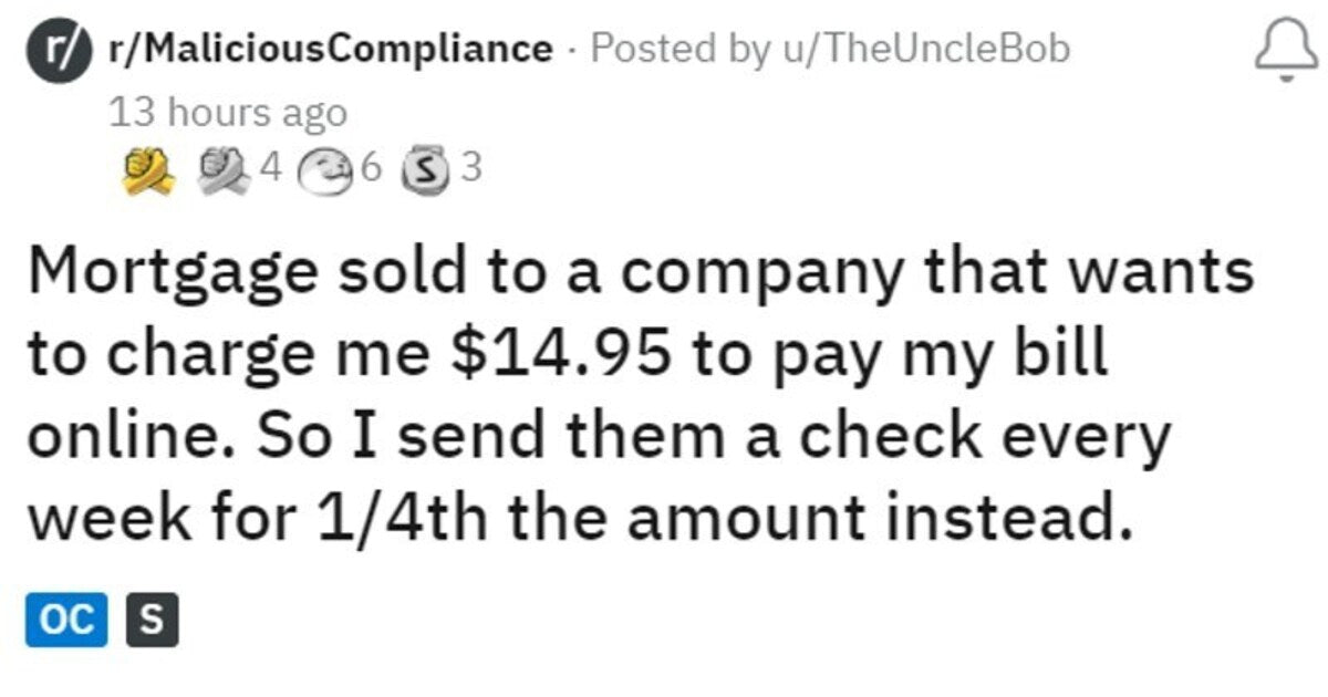 Company Charges Nonsensical Convenience Fee, Customer Makes Things Even Less Convenient - grandgoldman.com
