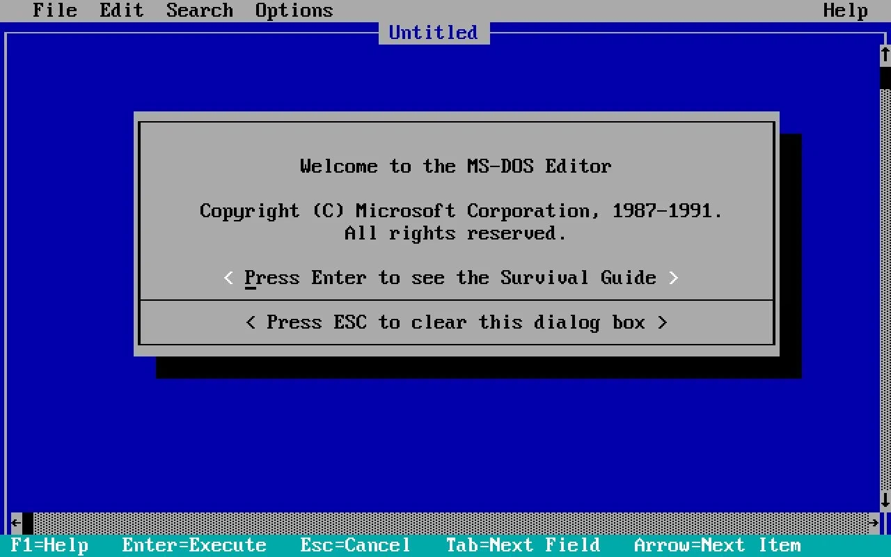 Microsoft is reviving the classic MS-DOS Editor as an open source application for all platforms