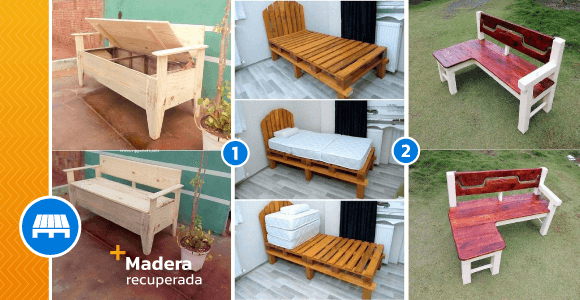 Reuse pallets to build incredible furniture - grandgoldman.com