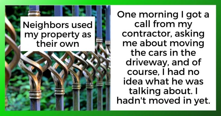 Guy Gets Revenge On Rude Neighbors When They Keep Parking In His Driveway And Trash His Fence - grandgoldman.com