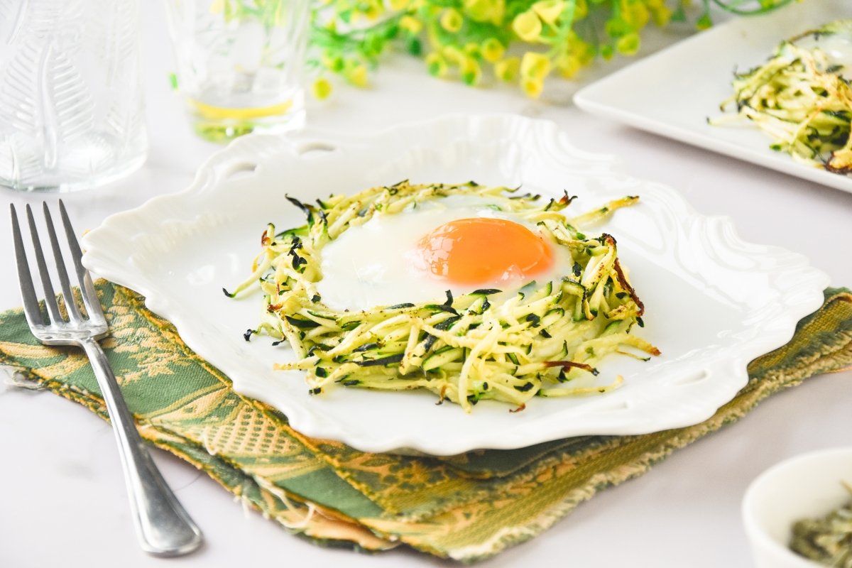 Zucchini Nests with Egg Recipe: Easy Baked Breakfast