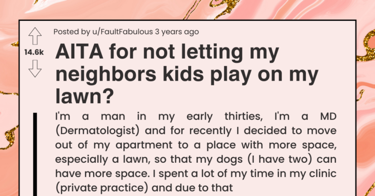 Entitled Neighbors Demand Dog Owner To Keep His Dogs Inside So Her Kids Play In His Backyard