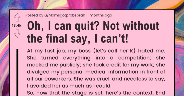 Employee Quits The Job That They Didn’t Like, But Not Before Publicly Embarrassing Her Boss