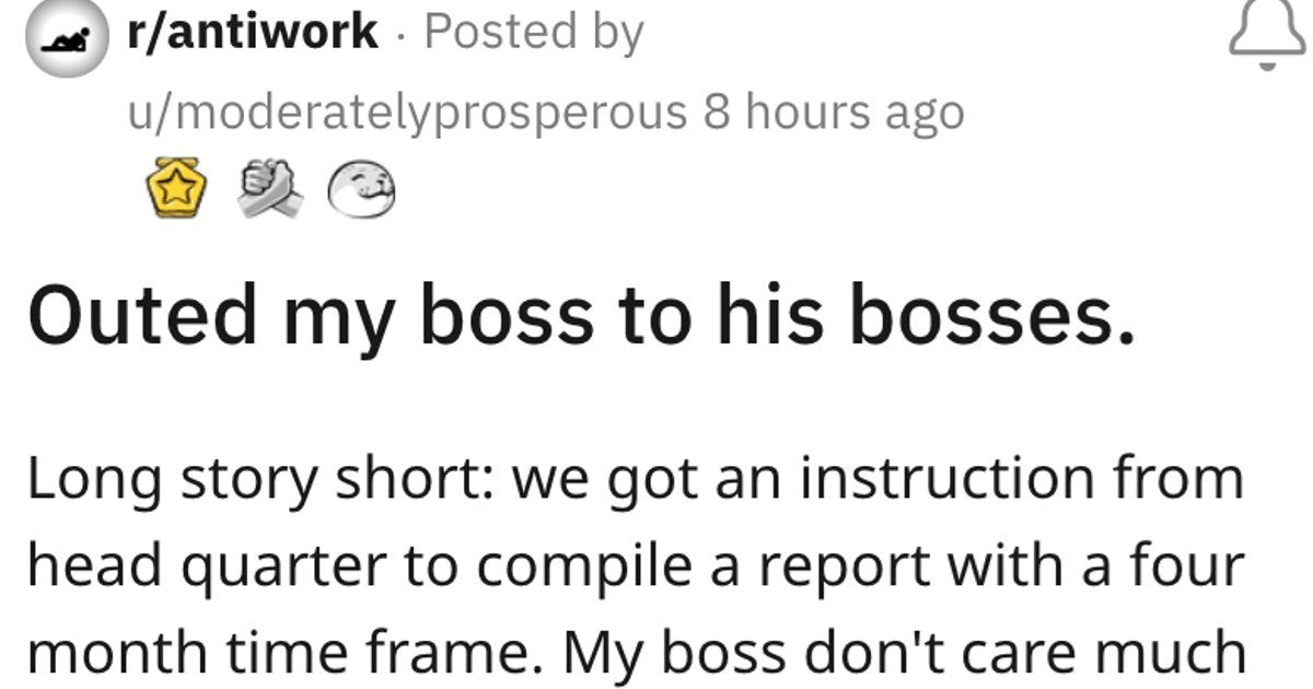 Incompetent Boss Who Misses Emails and Blames The Team For Late Report Gets Called Out - grandgoldman.com