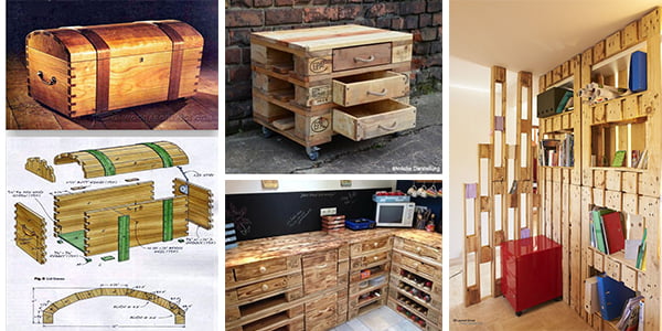Unique projects with pallets that you can build easily! - grandgoldman.com