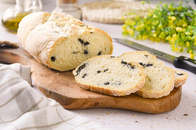 Olive Bread: Easy Spanish Tapas Loaf with a Golden Crust
56