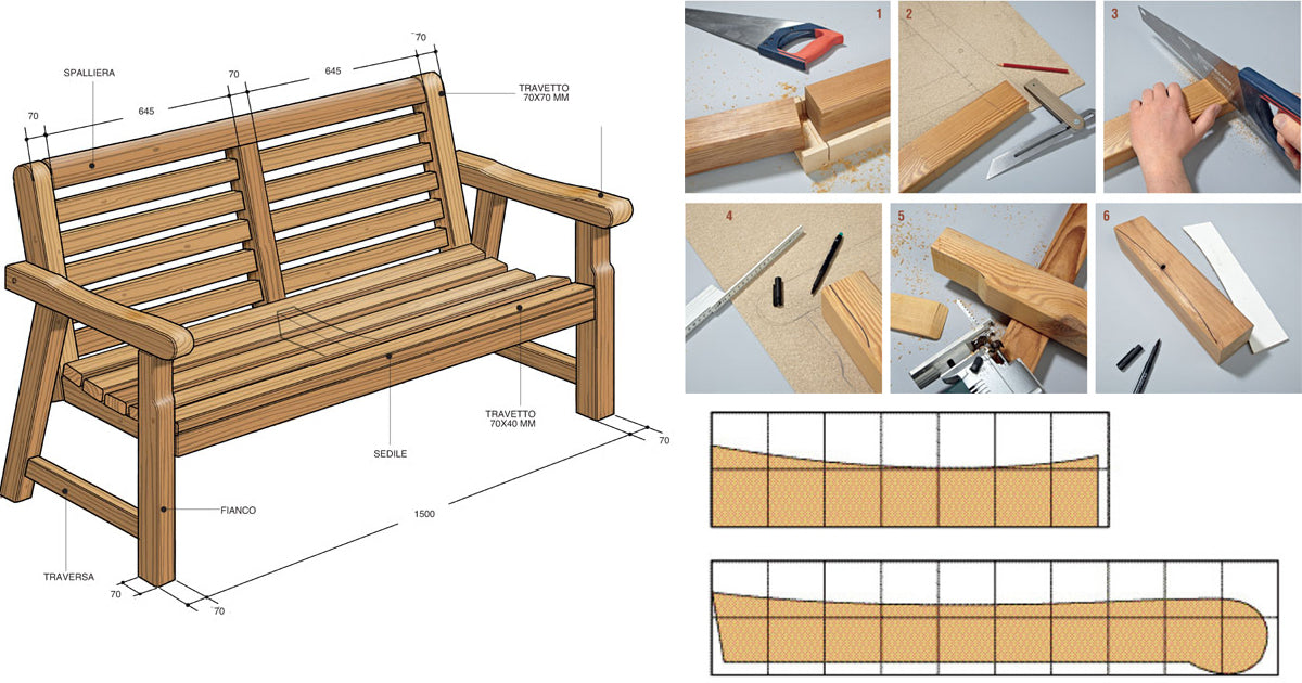DIY Garden Furniture: How to Build a Wooden Bench and Chair
