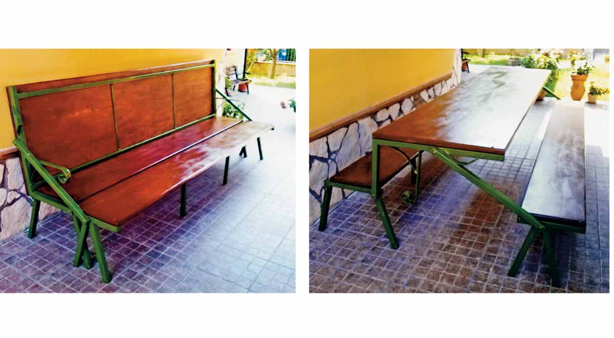 DIY Convertible Bench: Transforms into a Table and Guest Bed
