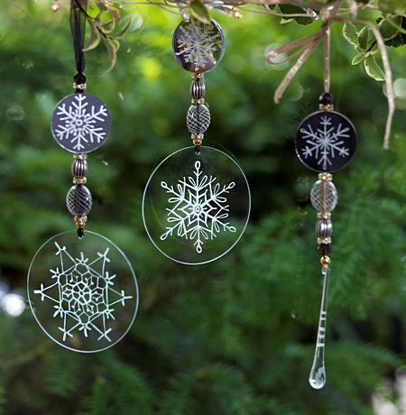 DIY Christmas Icicle Pendant: A Festive Glass Decoration