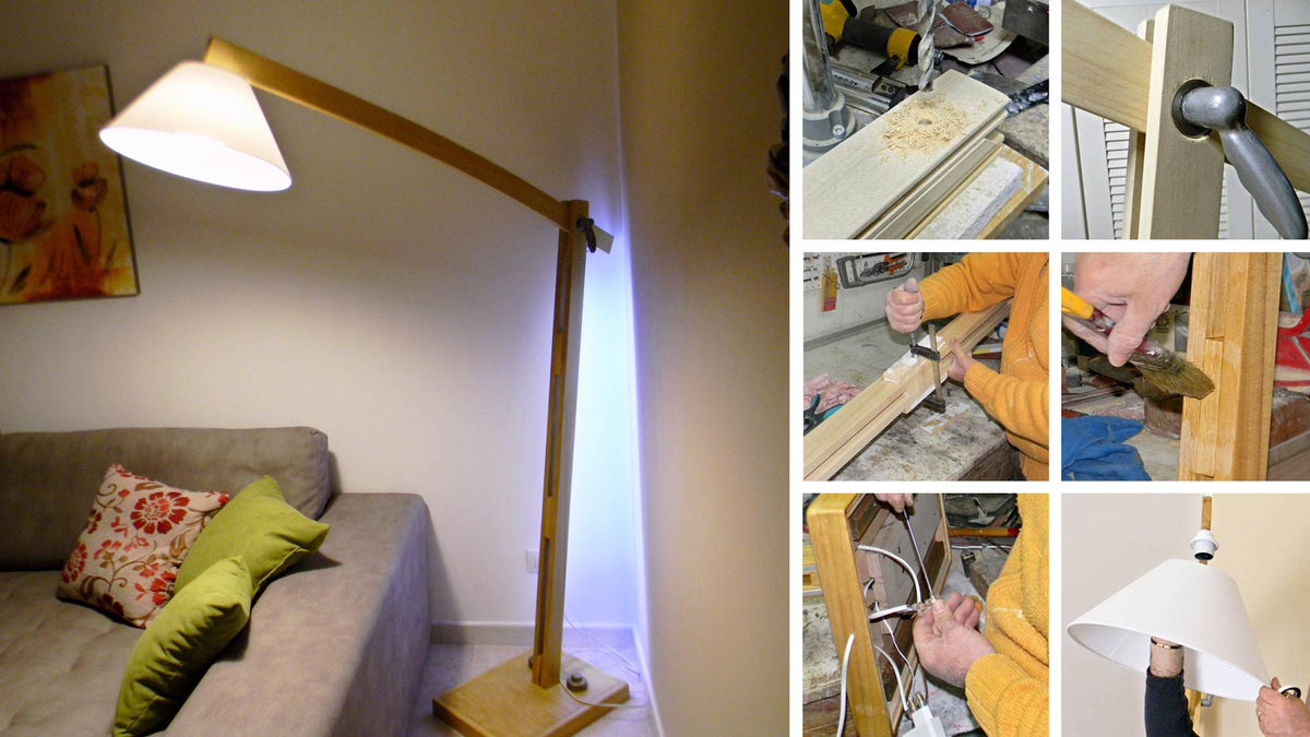 DIY Articulated Floor Lamp: A Step-by-Step Guide