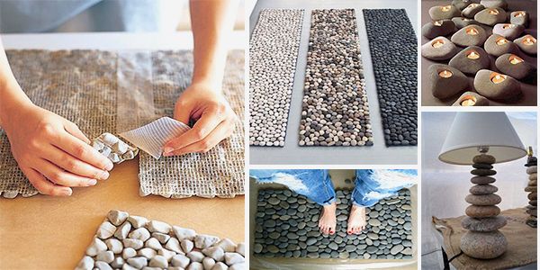 Absolutely essential ideas for recycling stones and turning them into something useful! - grandgoldman.com