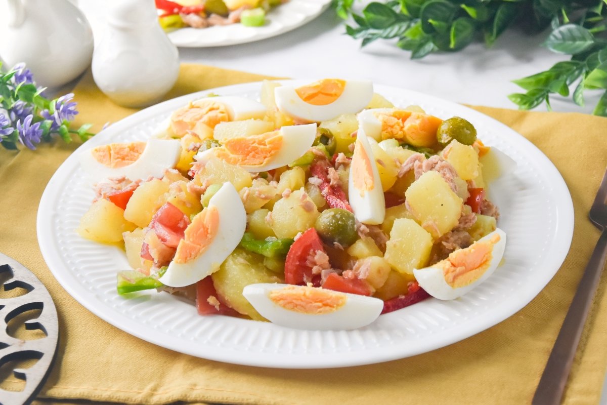 Piriñaca Recipe: Cantabrian Potato Salad with Tuna