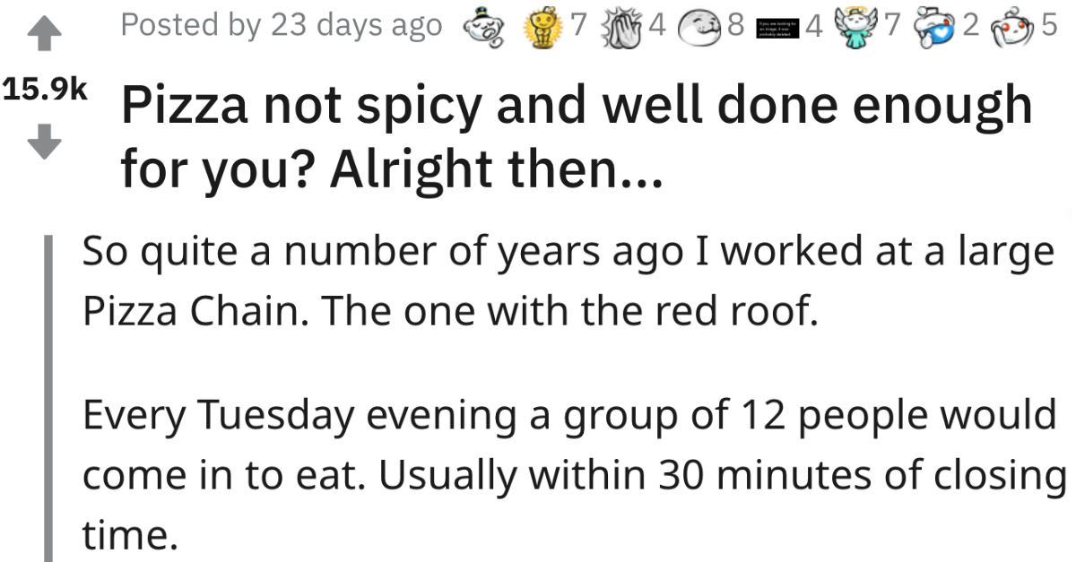 Customer Asks For More Well Done And Spicy Pizza, Chef Delivers