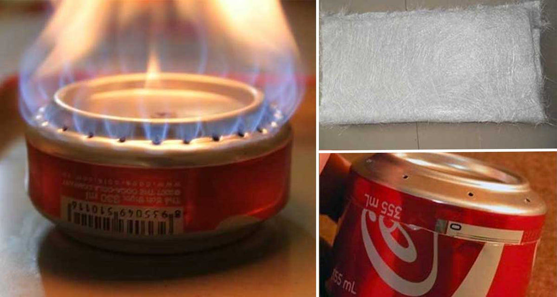 Create your own stove with a soda can in a simple way - grandgoldman.com