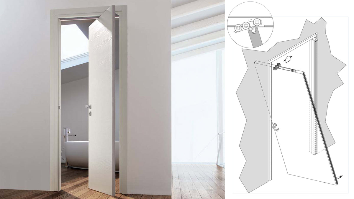 Elliptical Opening Rototranslating Door | Features and Assembly