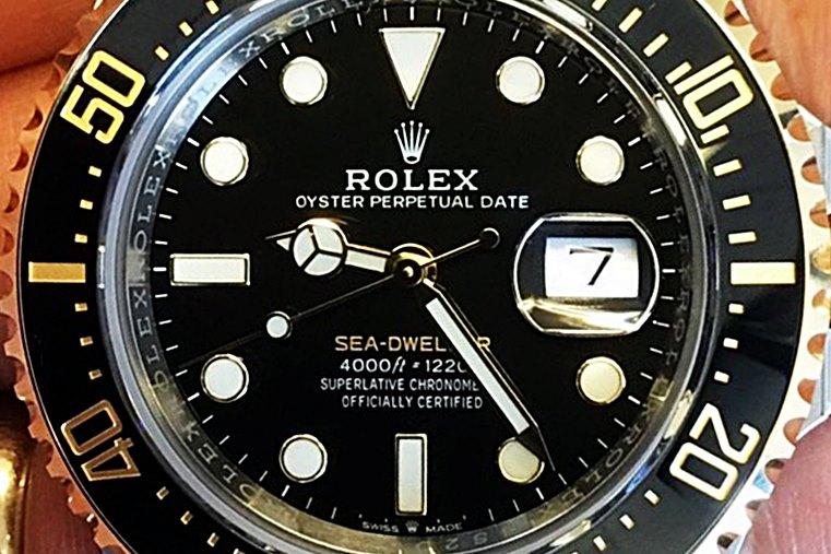 Rolex Sea-Dweller mixed 126603, Hands On - grandgoldman.com