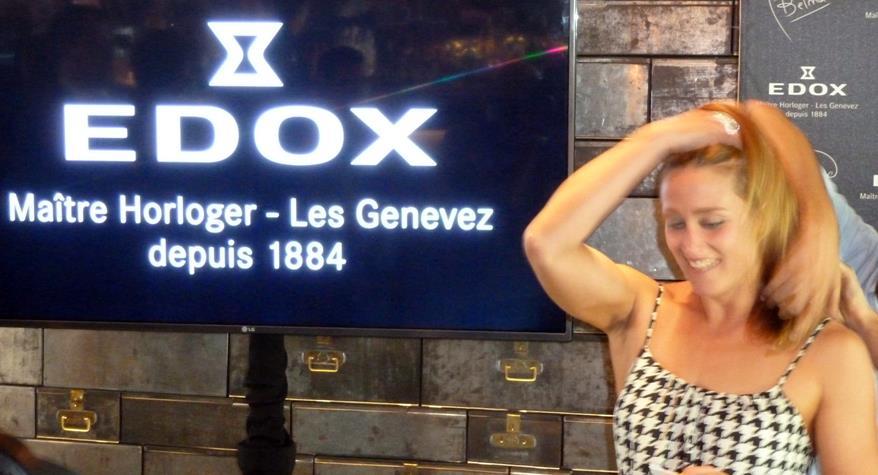 Mireia Belmonte, ambassador of EDOX watches - grandgoldman.com
