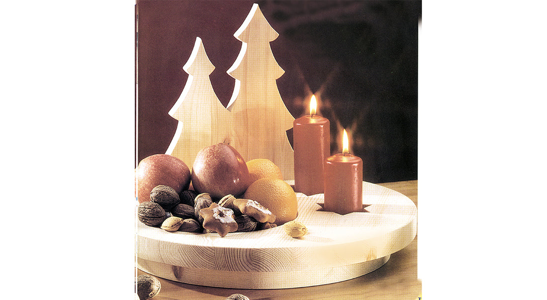 DIY Fruit Bowl with Candle Holder: A Festive Christmas Centerpiece