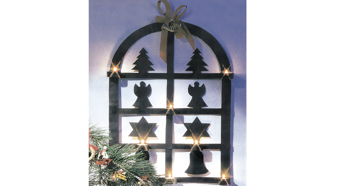 DIY Iron Candle Holders: A Festive Metal Frame Project