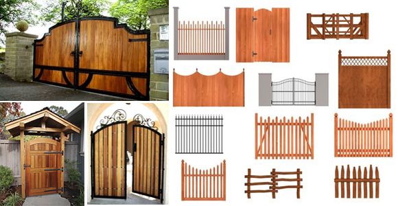 Use wooden gates to improve the exterior of your home! - grandgoldman.com