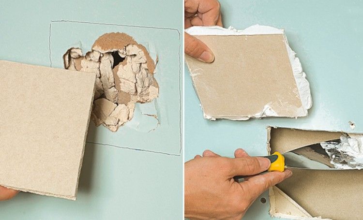 The right way to repair holes in your Drywall walls! - grandgoldman.com