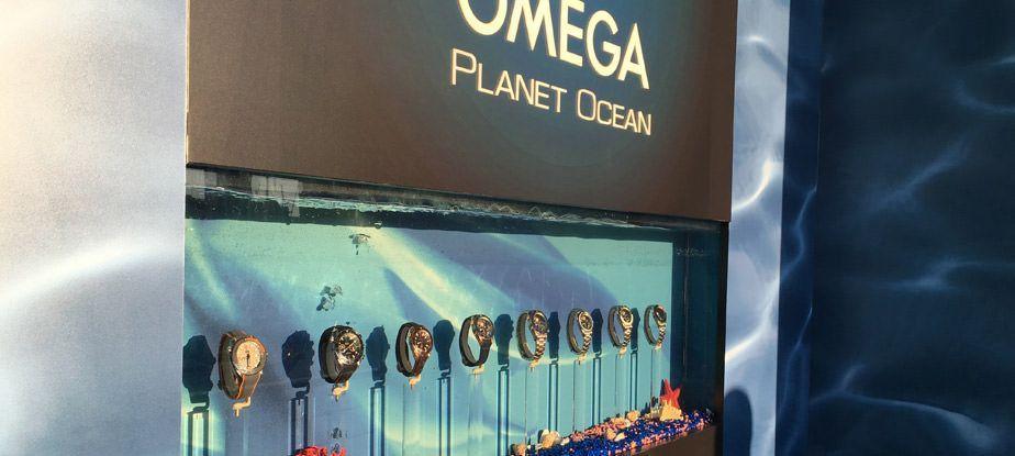 Presentation of the Omega Planet Ocean Deep Black in Barcelona - grandgoldman.com