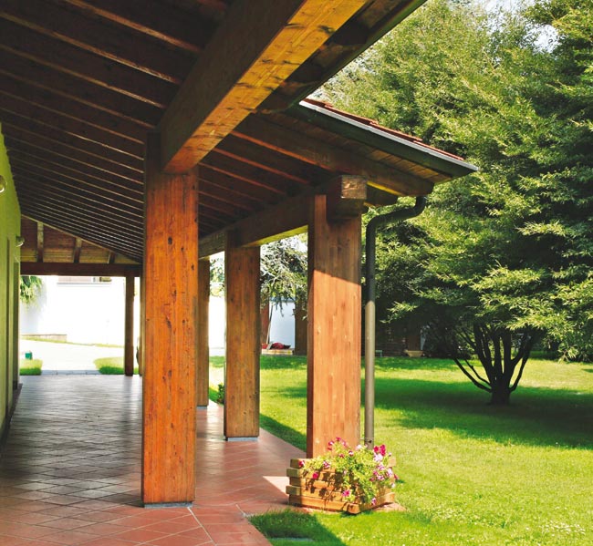 Ready-Made Porch: Lean-To Structure System for Your Home