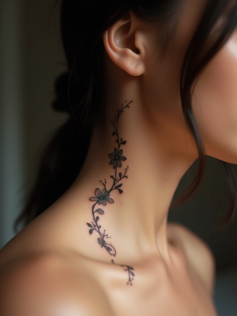15 Neck Tattoo Ideas to Make a Bold Statement